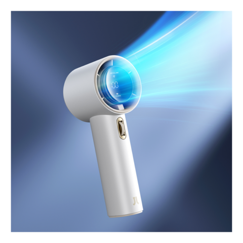 JisuLife PRO 1 ABS (FA53) 3600mAh Handheld Fan White - Image 4