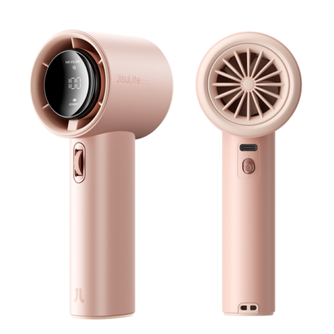 JisuLife PRO 1 ABS FA53 3600mAh Handheld Fan Pink - Image 3