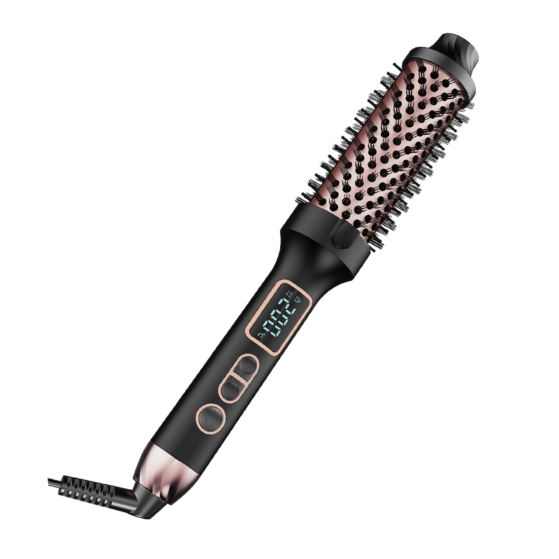 Tough Mama NHT-B103 2-in-1 Rotating Brush & Curler