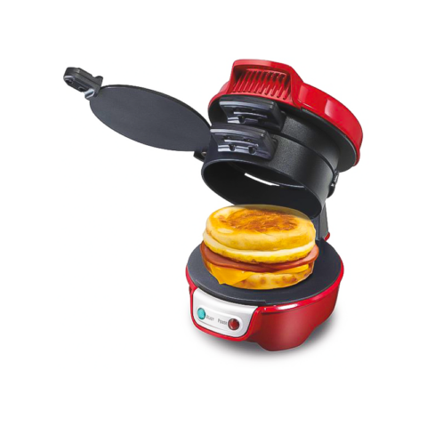Hamilton Beach 25476-PH Breakfast Sandwich Maker Red - Image 3