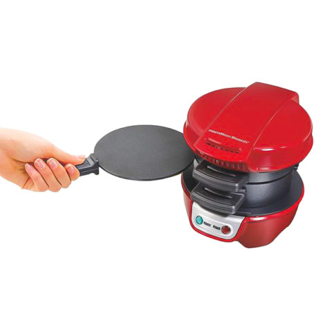 Hamilton Beach 25476-PH Breakfast Sandwich Maker Red - Image 7