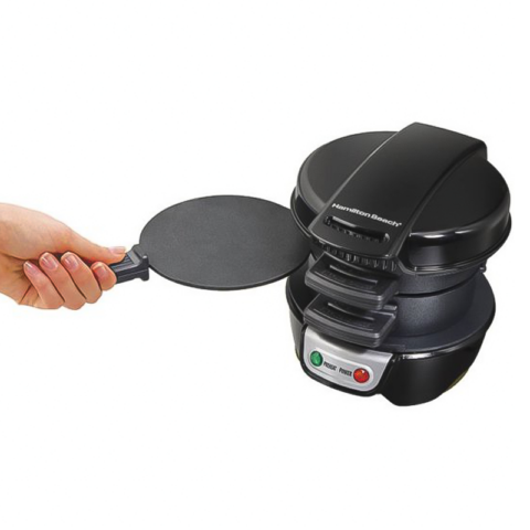 Hamilton Beach 25477-PH Breakfast Sandwich Maker Black - Image 4
