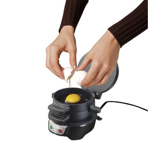 Hamilton Beach 25477-PH Breakfast Sandwich Maker Black - Image 6