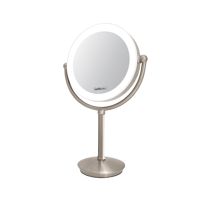VanitiBasics ED22DT5 8.5in Double-Sided LED Mirror