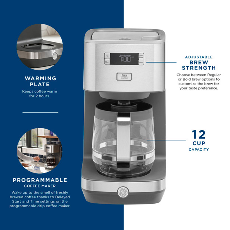 GE G7CDABSSPSS 10 Cups Drip Coffee Maker - Image 10