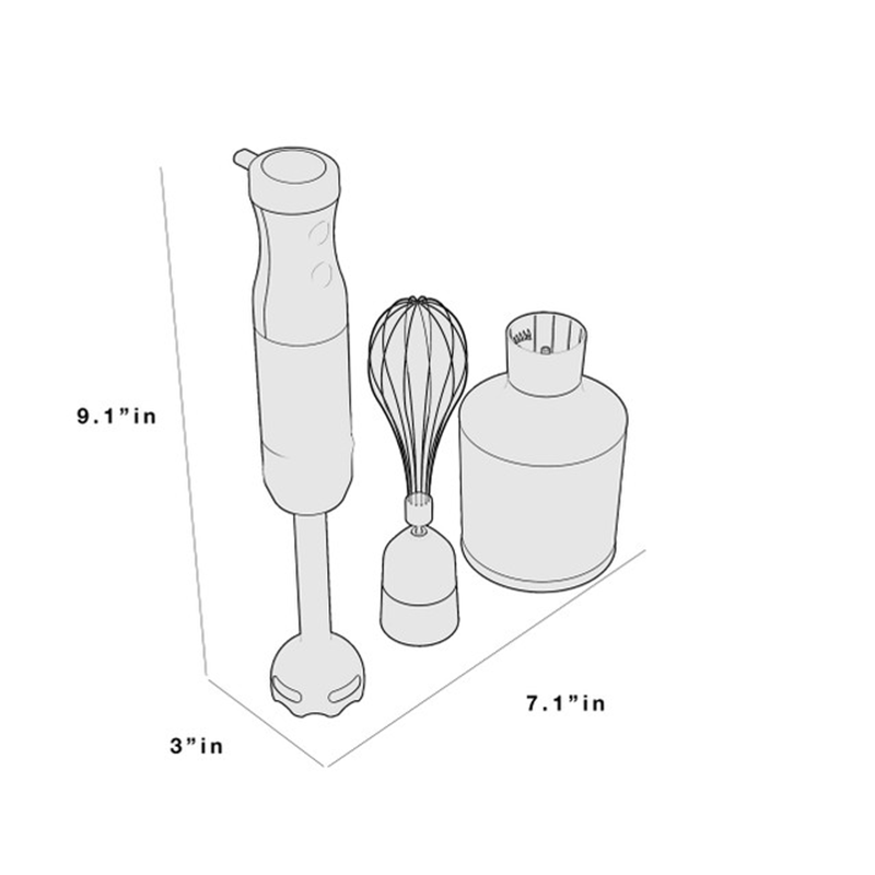 GE G8H1AASSPSS Dual Speed Immersion Hand Blender - Image 12