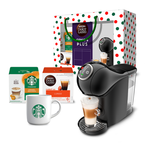 Nescafé Dolce Gusto NDG Machine, Capsule and Mug XMASBUNDLE3