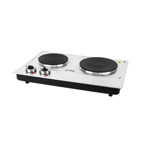 American Heritage AHESS-6280 Double Hot Plate Electric Stove - Image 3