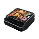 American Heritage AHGSWD-6328 Snack Bliss Grill, Waffle and Donut Maker