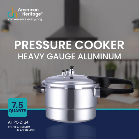 American Heritage AHPC-2124 7.1 Liters Pressure Cooker - Image 2