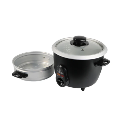 American Heritage AHRCS-6212 1.8 Liters Rice Cooker With Steamer - Image 3