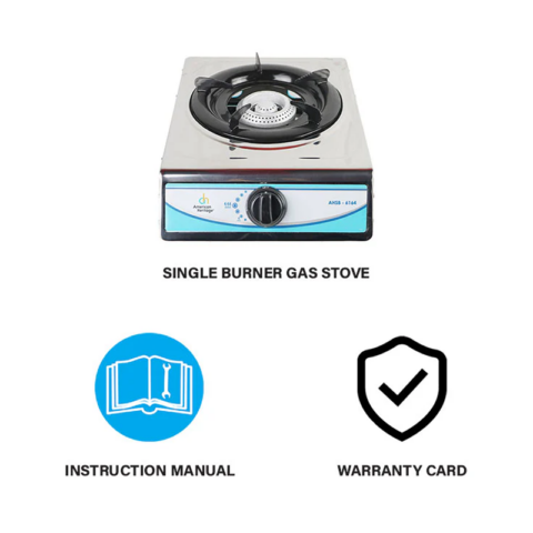 American Heritage AHSB-6164 Single Burner Gas Stove - Image 4