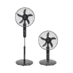 American Heritage AHSFR-6308 2-in-1 Convertible Electric Fan Black