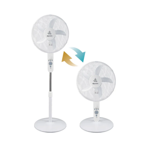 American Heritage AHSFR-6308W 2-in-1 Convertible Electric Fan Whtie - Image 2
