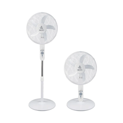 American Heritage AHSFR-6308W 2-in-1 Convertible Electric Fan Whtie