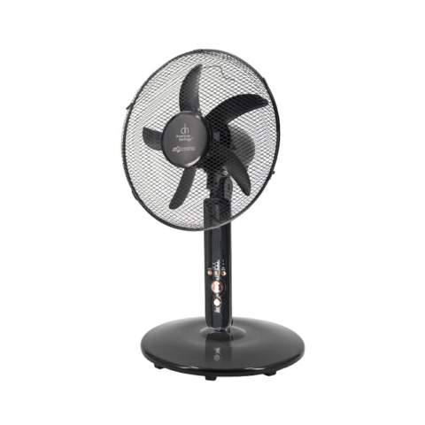 American Heritage AHSFR-6308 2-in-1 Convertible Electric Fan Black - Image 3