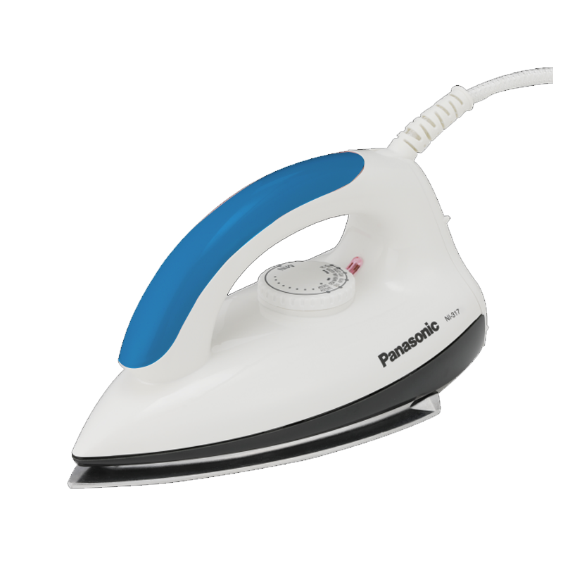 Panasonic NI-317TV 1000w Dry Iron White & Blue
