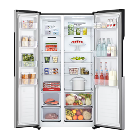 2024 Model - LG Refrigerator Side by Side 20 cu.ft. RVS-B200LS - Image 3