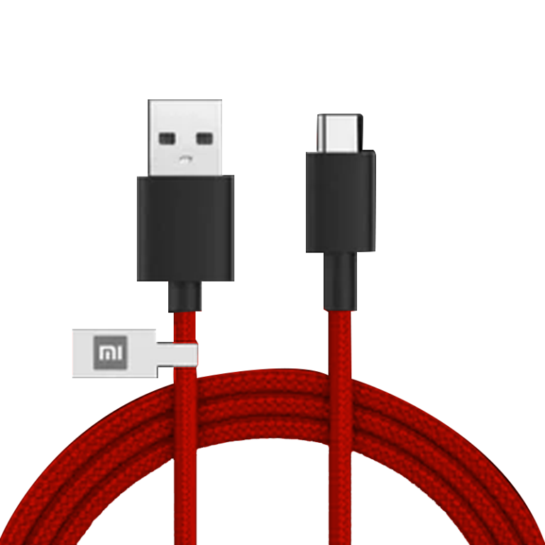 Xiaomi Mi Braided 100cm USB Type-C Cable Red - Ansons