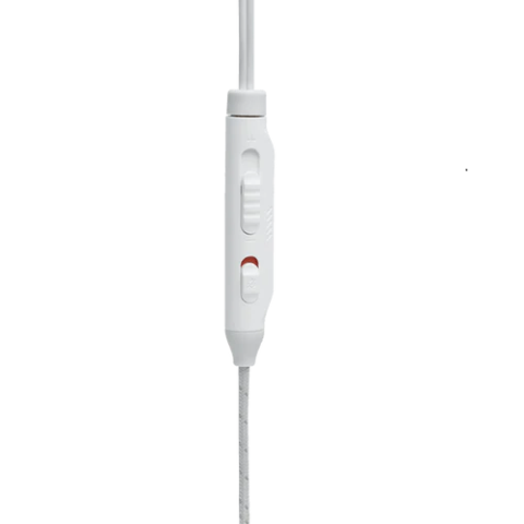 JBL QUANTUM 50 White Wired In-ear Gaming Headset - Image 7
