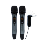 WOW! Audio WAM-W300 Dual UHF Wireless Microphone Plug-In