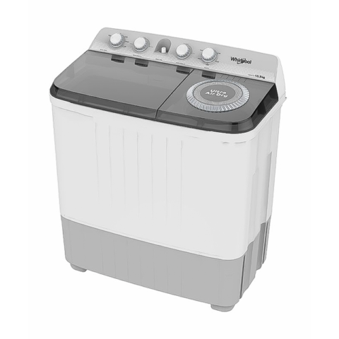 Whirlpool NWDC10503BC 10.5 kg. Twin Tub Washing Machine - Image 2