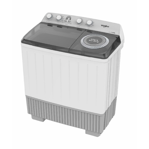 Whirlpool NWDC12503BC 12.5 kg. Twin Tub Washing Machine - Image 2
