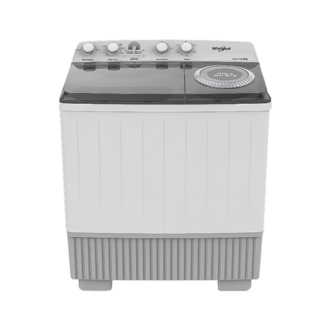 Whirlpool NWDC12503BC 12.5 kg. Twin Tub Washing Machine