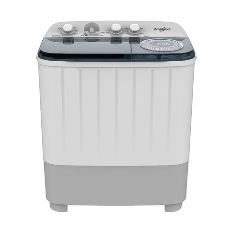 Whirlpool NWDC7503BN 7.5 kg. Twin Tub Washing Machine