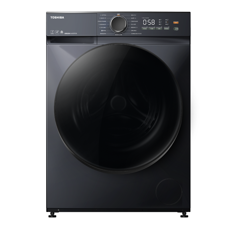 Toshiba TWD-T21BU95UW-PH(MG) 8.5kg. Front Load Washer & 6kg. Dryer