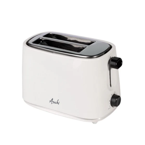 Asahi BT 027 2 Sliced Pop Up Bread Toaster White