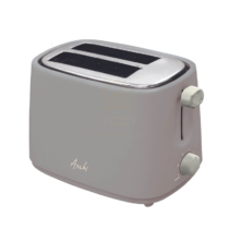 Asahi BT 027 2 Sliced Pop Up Bread Toaster Gray