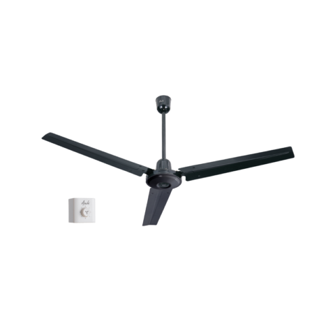 Asahi C-56 56in Ceiling Fan Black