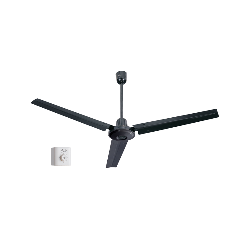 Asahi C-56 56in Ceiling Fan Black
