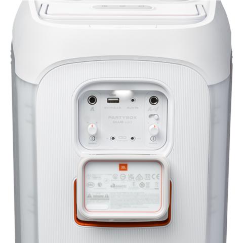 JBL Partybox Club 120 Portable Party Speaker White - Image 10