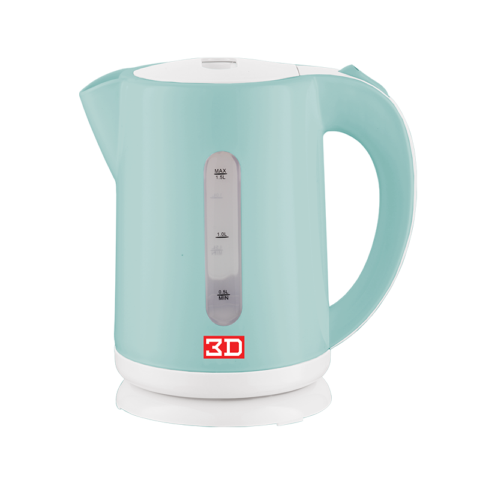 3D PK-515 1.5 Liters Electric Kettle Teal