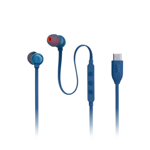 JBL TUNE 310C USB In-ear Headphone Blue