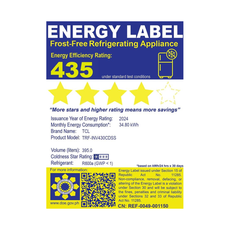 TCL TRF-INV430CDSS 15.0 cu.ft. French Door Refrigerator - 2024 - Ansons