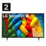 2025 Model – LG NanoCell 65in AI 4K Smart TV 65NANO80ASA