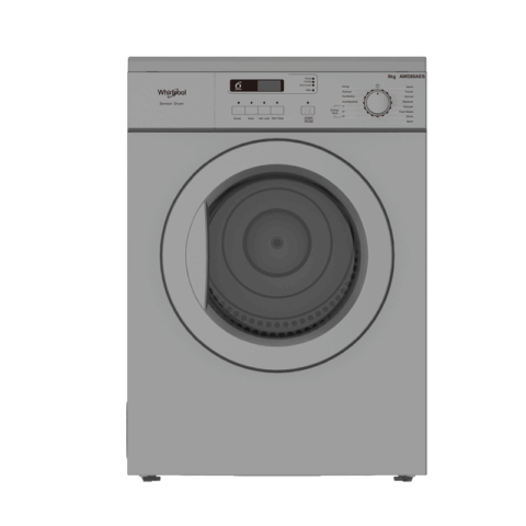 Whirlpool AWD-80AES 8kg. Front Load Electric Dryer - 2025