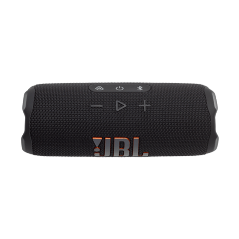 JBL Flip 7 Black Portable Waterproof and Drop-proof Bluetooth Speaker - Image 3