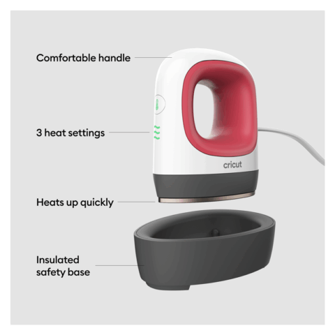 Cricut Easy Press Mini Raspberry Heat Press Machine - Image 5