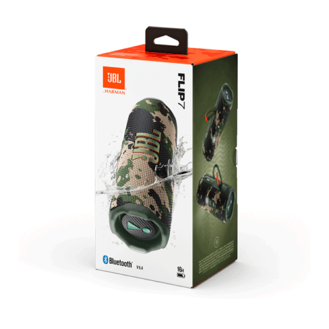 JBL Flip 7 Squad Portable Waterproof and Drop-proof Bluetooth Speaker - Image 7