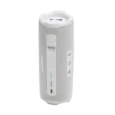 JBL Flip 7 White Portable Waterproof and Drop-proof Bluetooth Speaker - Image 3