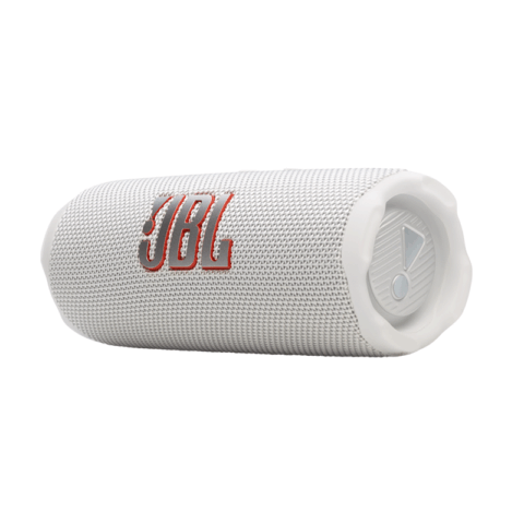 JBL Flip 7 White Portable Waterproof and Drop-proof Bluetooth Speaker - Image 5