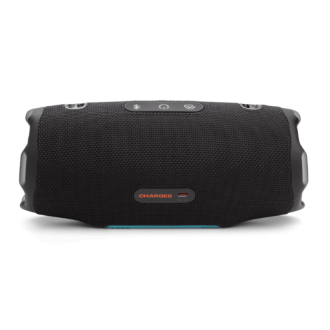 JBL CHARGE 6 Funky Black Portable Waterproof and Drop-off Bluetooth Speaker - Image 3