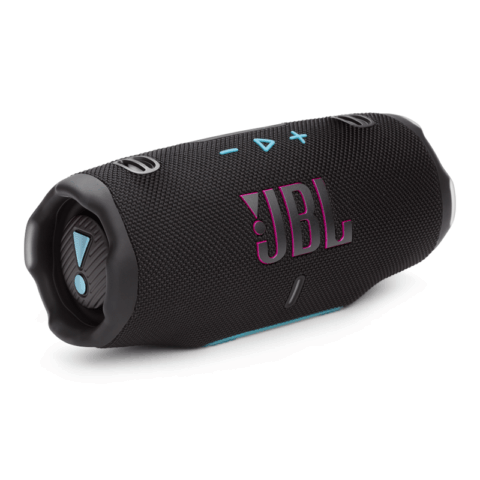 JBL CHARGE 6 Funky Black Portable Waterproof and Drop-off Bluetooth Speaker - Image 5