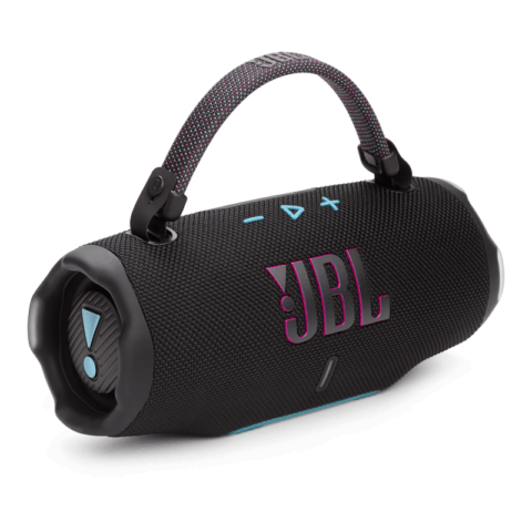 JBL CHARGE 6 Funky Black Portable Waterproof and Drop-off Bluetooth Speaker - Image 6