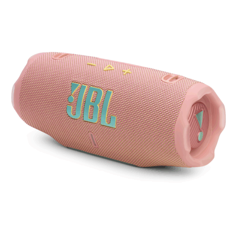 JBL CHARGE 6 Pink Portable Waterproof and Drop-off Bluetooth Speaker