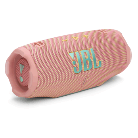 JBL CHARGE 6 Pink Portable Waterproof and Drop-off Bluetooth Speaker - Image 4